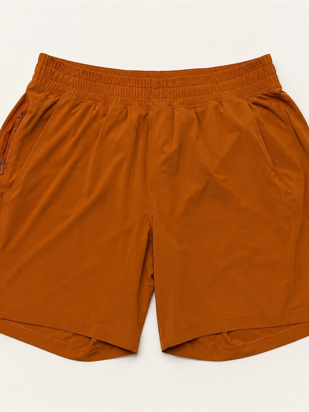 lululemon athletica Men's Athletic Shorts in Rust Orange